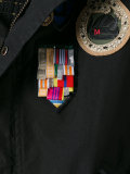 patch military coat 