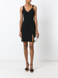 v-neck short dress