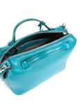 striped detachable strap tote