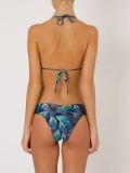 printed triangle bikini set