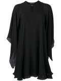 cape mini-dress 