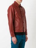 boxy leather jacket