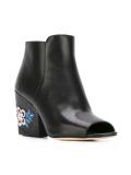 embroidered flower boots 