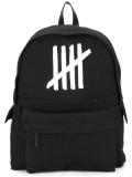 logo print backpack