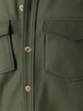 buttoned shirt jacket