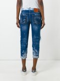 distressed jeans