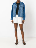 back patch denim jacket 