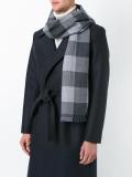 checked scarf