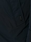 hooded mid-length coat