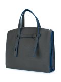 logo plaque tote