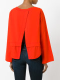 wide sleeve layered top