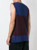 colour block knit top