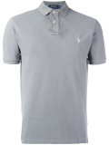embroidered logo polo shirt 