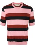 striped short sleeve jumper