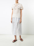 cape sleeve blouse 