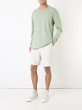woven track shorts