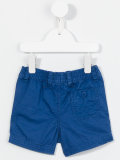 logo embroidered shorts