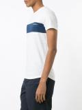 contrast stripe T-shirt