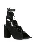 Babies 90 lace-up cage sandals