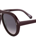 rounded aviator sunglasses