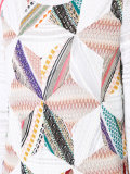 patchwork knit jumper 