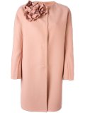 floral corsage coat