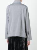pointed collar blouse