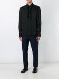 ruffled detail shirt