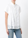 pleat detail shirt 