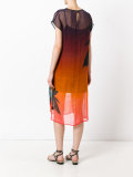 Sunset print dress