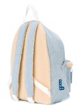 patch detail denim backpack