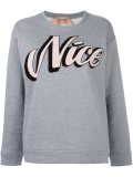 Nice印花套头衫