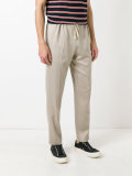 drawstring waist chinos
