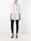 lace detail shirt