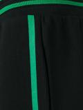 contrast stripe track pants