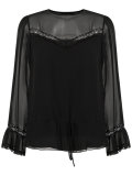 silk blouse