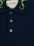 snake polo shirt 