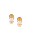 embossed earrings
