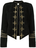 military style blazer