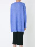 v-neck oversized sweater