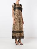 leopard print maxi dress