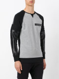 panelled sweatshirt 