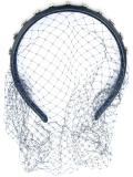 studded veil headband 