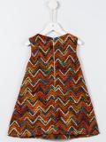 zig-zag patterned dress