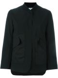 'Snap Field' pocket detail wide sleeve military jacket