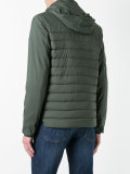 hooded padded jacket