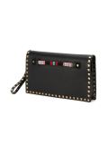 'Rockstud'珠绣手拿包