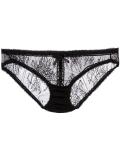 'Carla Noir Ribbon' briefs