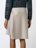 asymmetric wrap skirt