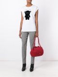bear print T-shirt